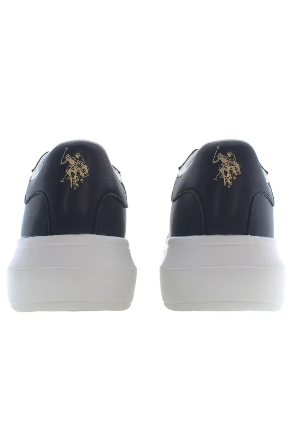 U.S. POLO ASSN. Women's Blue Polyester Women Sneaker