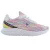 U.S. POLO ASSN. Women's White Polyester Women Sneaker