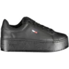 Tommy Hilfiger Women's Black Polyester Women Sneaker