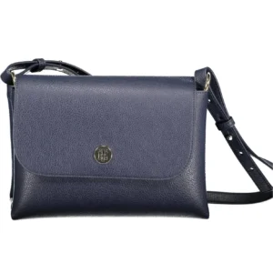 Tommy Hilfiger Black Polyurethane Women Handbag