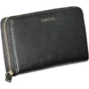 Calvin Klein Black Polyurethane Women Wallet
