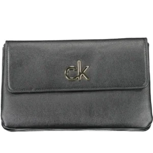 Tommy Hilfiger Black Polyurethane Women Handbag