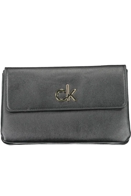 Calvin Klein Black Polyester Women Handbag