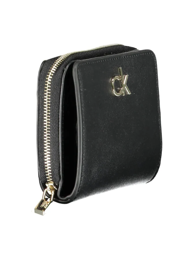 Calvin Klein Black Polyester Women Wallet