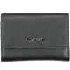 Calvin Klein Black Polyurethane Women Wallet