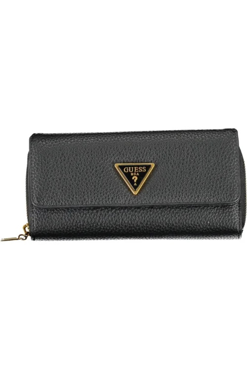 Guess Jeans Black Polyurethane Women Wallet