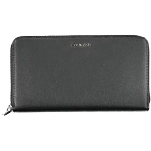 Calvin Klein Black Polyurethane Women Wallet
