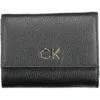 Calvin Klein Black Polyurethane Women Wallet