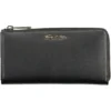 Tommy Hilfiger Black Polyurethane Women Wallet