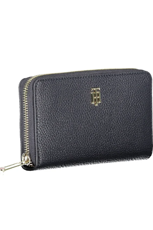 Tommy Hilfiger Blue Polyurethane Women Wallet