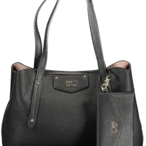 Guess Jeans Black Polyurethane Women Handbag