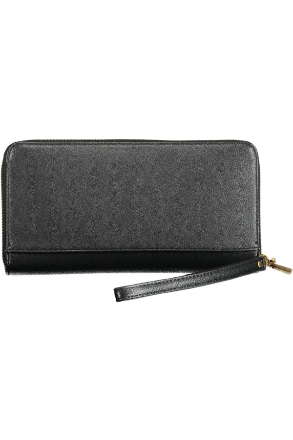 Guess Jeans Black Polyurethane Women Wallet