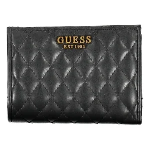 Tommy Hilfiger Black Polyurethane Women Wallet
