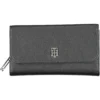 Tommy Hilfiger Black Polyurethane Women Wallet