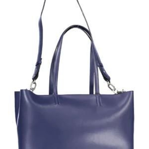 Tommy Hilfiger Blue Polyester Women Handbag