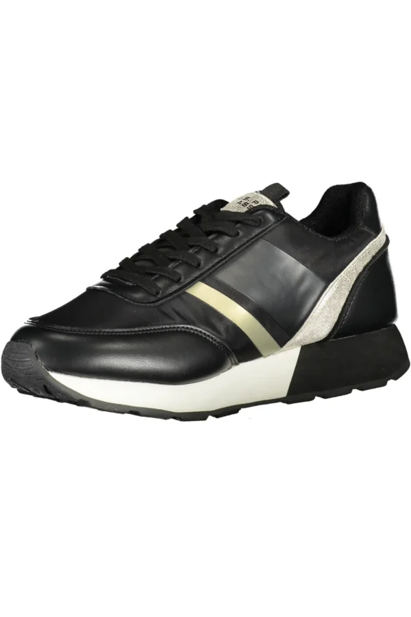 U.S. POLO ASSN. Women's Black Polyester Women Sneaker