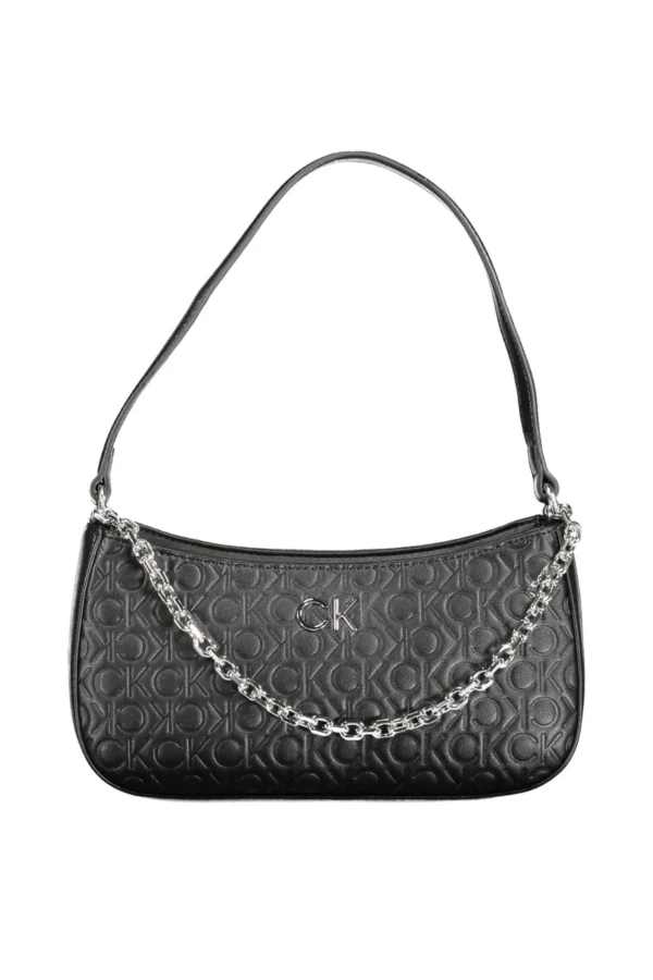 Calvin Klein Black Polyester Women Handbag