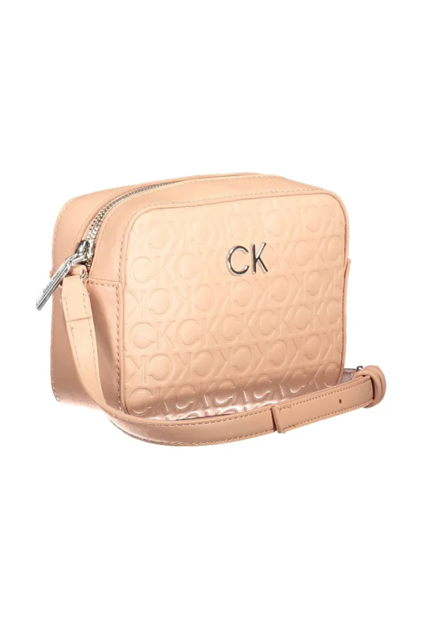 Calvin Klein Pink Polyester Women Handbag