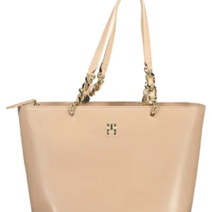 Calvin Klein Beige Polyester Women Handbag