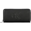 Calvin Klein Black Polyurethane Women Wallet