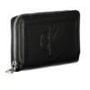 Calvin Klein Black Polyurethane Women Wallet