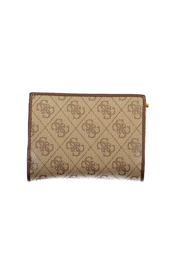 Guess Jeans Beige Polyurethane Women Wallet