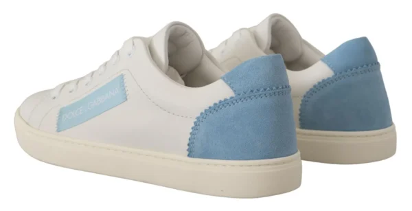Dolce & Gabbana Women's Exquisite Italian Leather Low-Top Sneakers