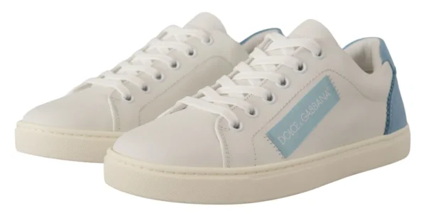 Dolce & Gabbana Women's Exquisite Italian Leather Low-Top Sneakers