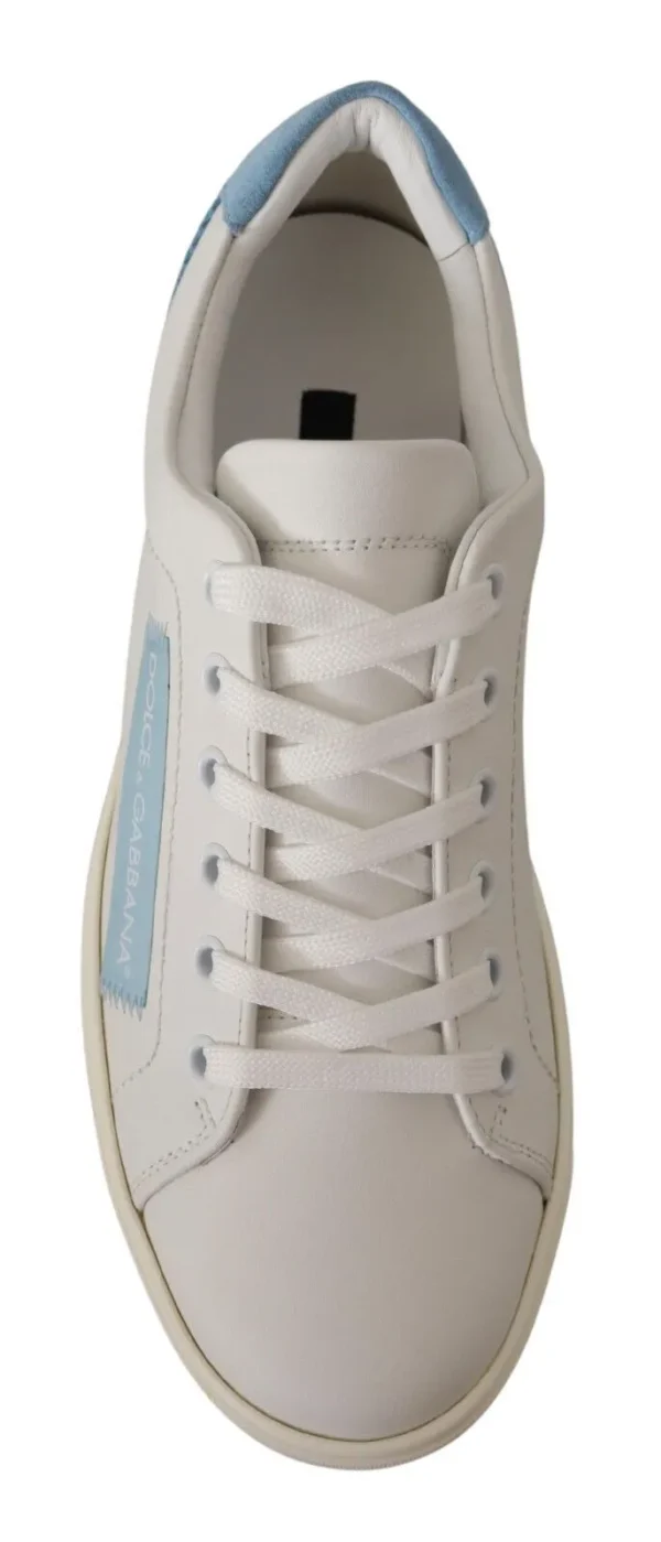 Dolce & Gabbana Women's Exquisite Italian Leather Low-Top Sneakers