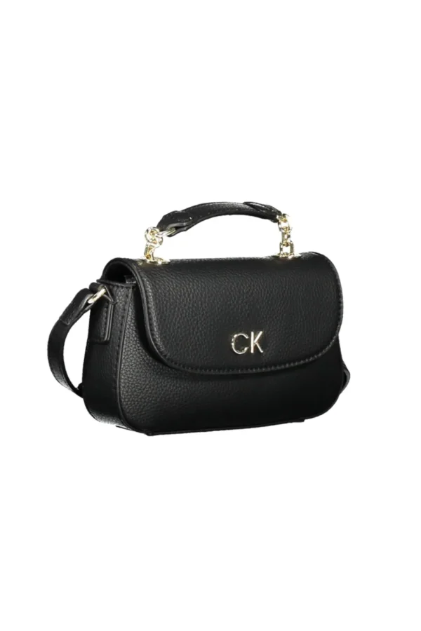 Calvin Klein Black Polyester Women Handbag