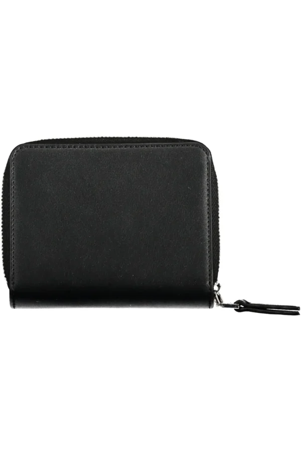 Calvin Klein Black Polyurethane Women Wallet