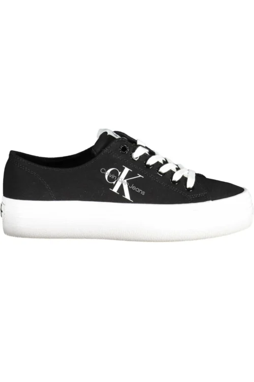 Calvin Klein Women's Black Cotton Women Sneaker