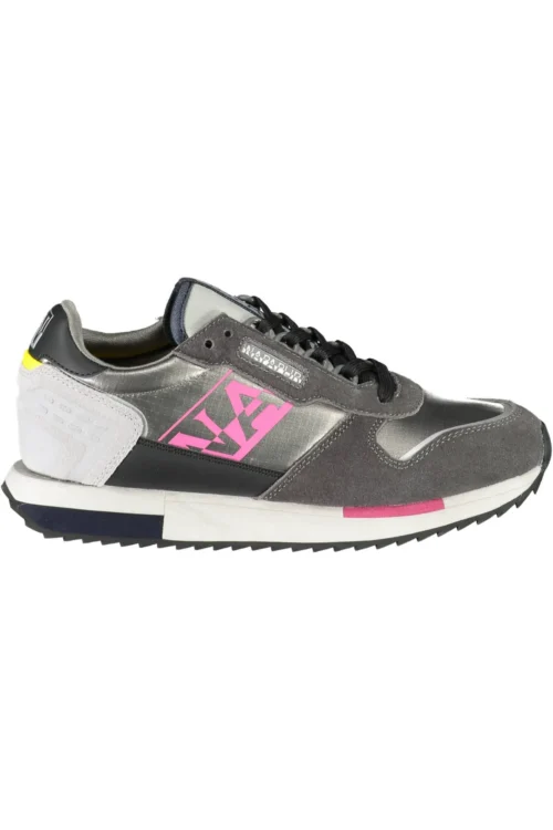Napapijri Women's Gray Polyester Women Sneaker
