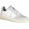 Diadora Women's White Fabric Women Sneaker
