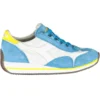 Diadora Women's Light Blue Fabric Women Sneaker