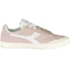 Diadora Women's Pink Leather Women Sneaker