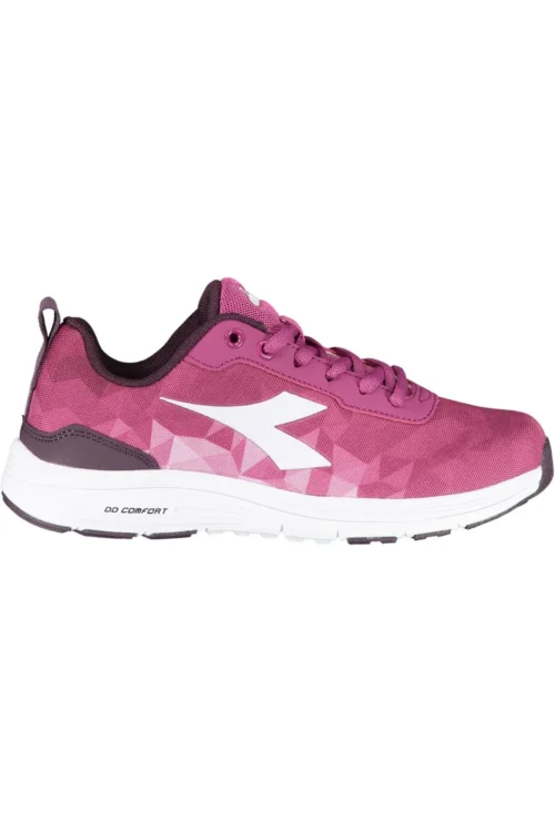 Diadora Women's Purple Fabric Women Sneaker