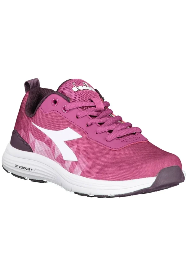 Diadora Women's Purple Fabric Women Sneaker