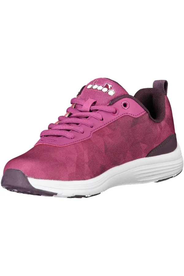 Diadora Women's Purple Fabric Women Sneaker