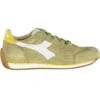 Diadora Women's Green Fabric Women Sneaker