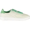 Diadora Women's White Fabric Women Sneaker