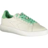 Diadora Women's White Fabric Women Sneaker