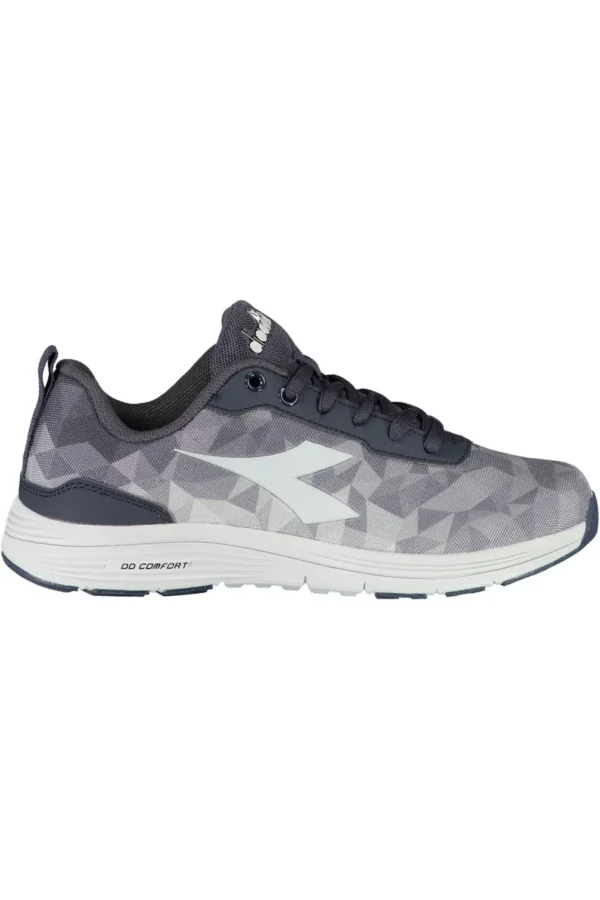 Diadora Women's Blue Fabric Women Sneaker