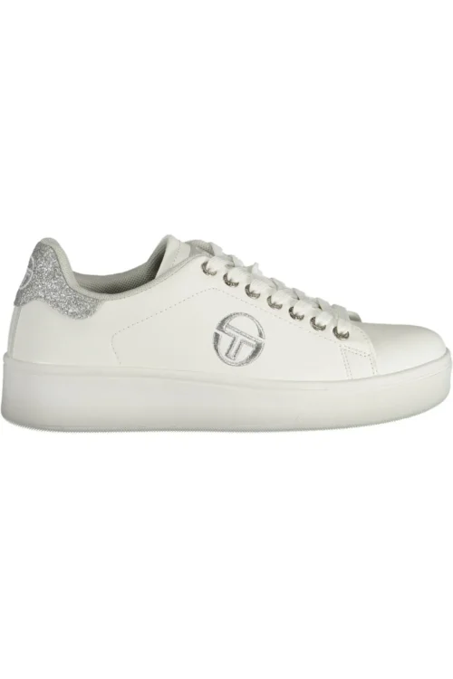 Sergio Tacchini Women's White Polyester Women Sneaker