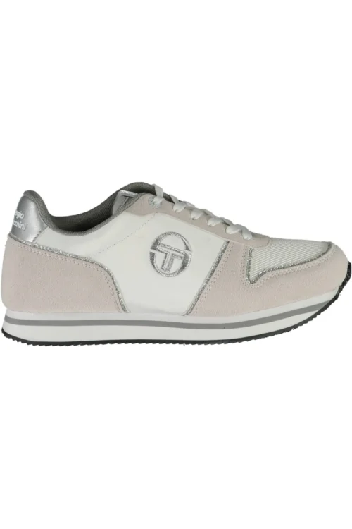 Sergio Tacchini Women's White Polyester Women Sneaker