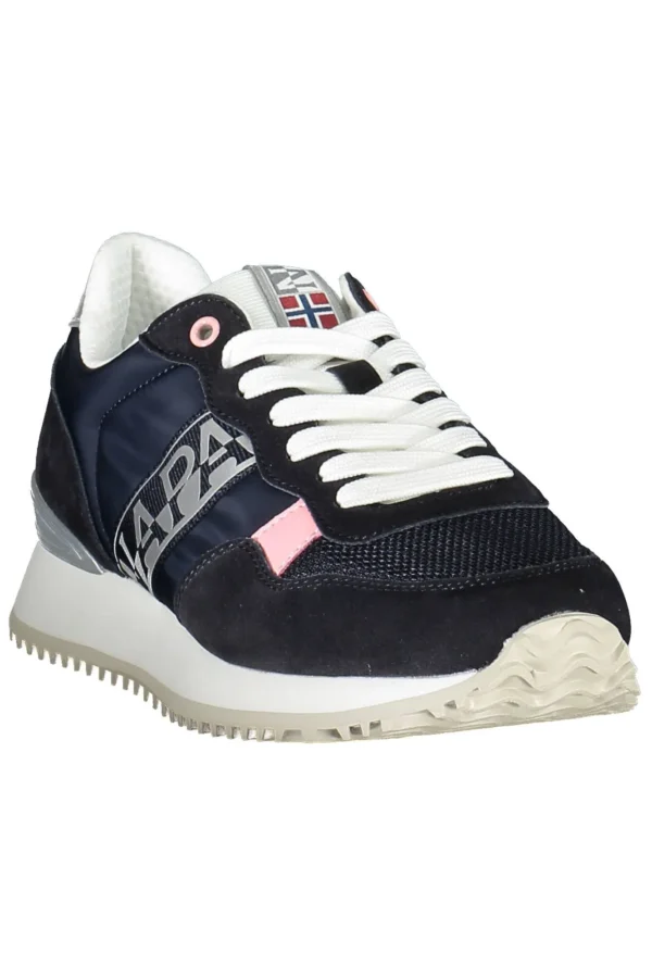 Napapijri Women's Blue Polyester Women Sneaker