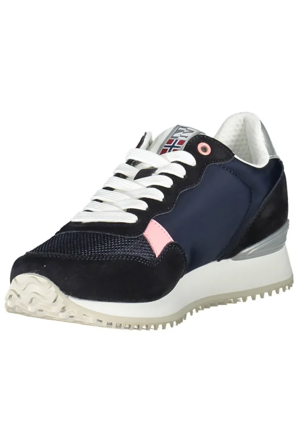Napapijri Women's Blue Polyester Women Sneaker
