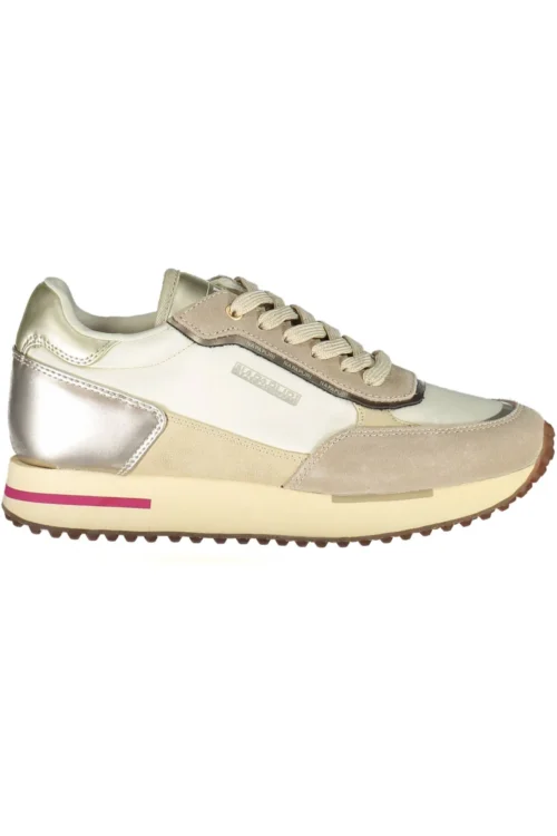 Napapijri Women's Beige Polyester Women Sneaker