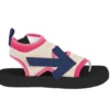 Off-White Women's Fuchsia Neoprene Suede Sandals
