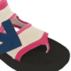 Off-White Women's Fuchsia Neoprene Suede Sandals